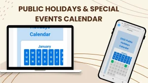 2025 Public Holidays